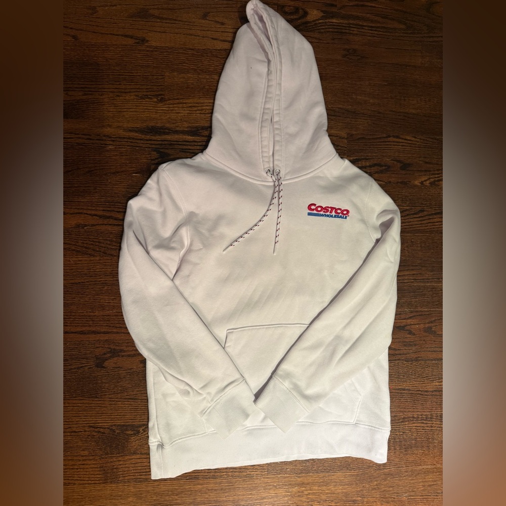 Kirkland Signature White Hoodie